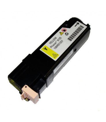 Toner Συμβατό XEROX 106R01337  XEROX PHASER 6125 / 6125 N / 6125 SERIES  YELLOW