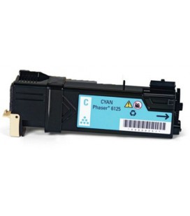 Toner Συμβατό XEROX 106R01335  XEROX PHASER 6125/ 6125 N/ 6125 SERIES  CYAN