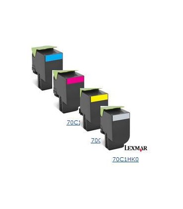 TONER ΣΥΜΒΑΤΟ LEXMARK 70C2HY0 - CS310 / CS410 / CS510 ΓΙΑ 3000 ΣΕΛΙΔΕΣ, YELLOW