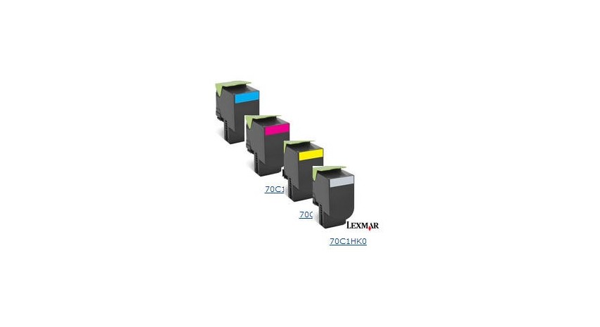 TONER ΣΥΜΒΑΤΟ LEXMARK 70C2HK0 - CS310 / CS410 / CS510 ΓΙΑ 4000 ΣΕΛΙΔΕΣ, BLACK