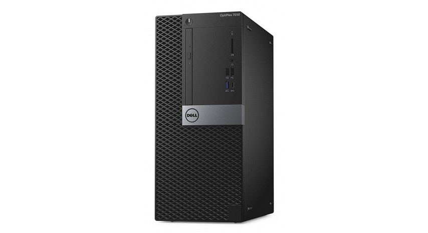 DELL PC Optiplex 7050 MT, i5-7500, 8GB, 256GB M.2, DVD-RW, REF SQR