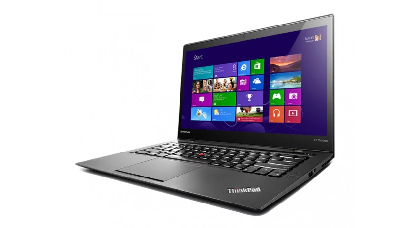 LENOVO Laptop X1 Carbon, i5-4300U, 4GB, 256GB M.2, 14", Cam, REF FQC